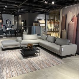 Aikon Lounge Grijze Hoekbank