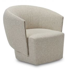 Jori Pollon Fauteuil Designfauteuil in Beige Stof
