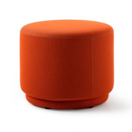 Leolux Bolmin Poef Stitch oranje
