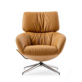 Leolux draaifauteuil Lodey met hendel