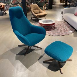 Pode Spotfauteuil showroommodel blauw