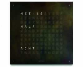 Qlocktwo klok met letters