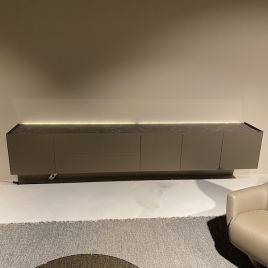 Spectral Side hangend dressoir met marmer blad